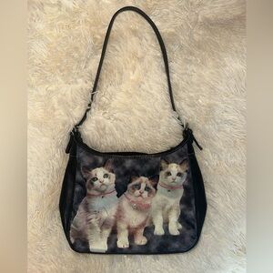 Adorable kitten purse y2k